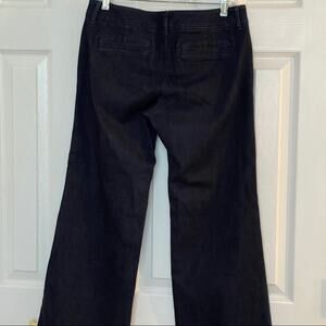 Women's Banana republic 27R wide legBlue  jeans Hook & Eye Closure